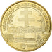 France, Tourist token, Mémorial de Gaulle, 2010, MDP, Copper-nickel Aluminium