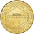 France, Tourist token, Mémorial de Gaulle, 2010, MDP, Copper-nickel Aluminium