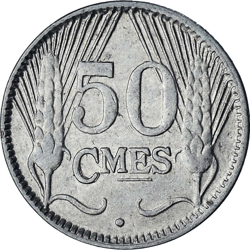 Luxembourg, 50 Centimes, 1930
