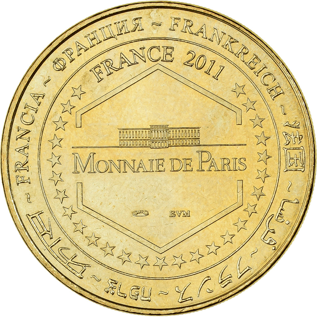 Frankreich, Tourist token, Aix-en-Provence - Santons Fouque, 2011, MDP