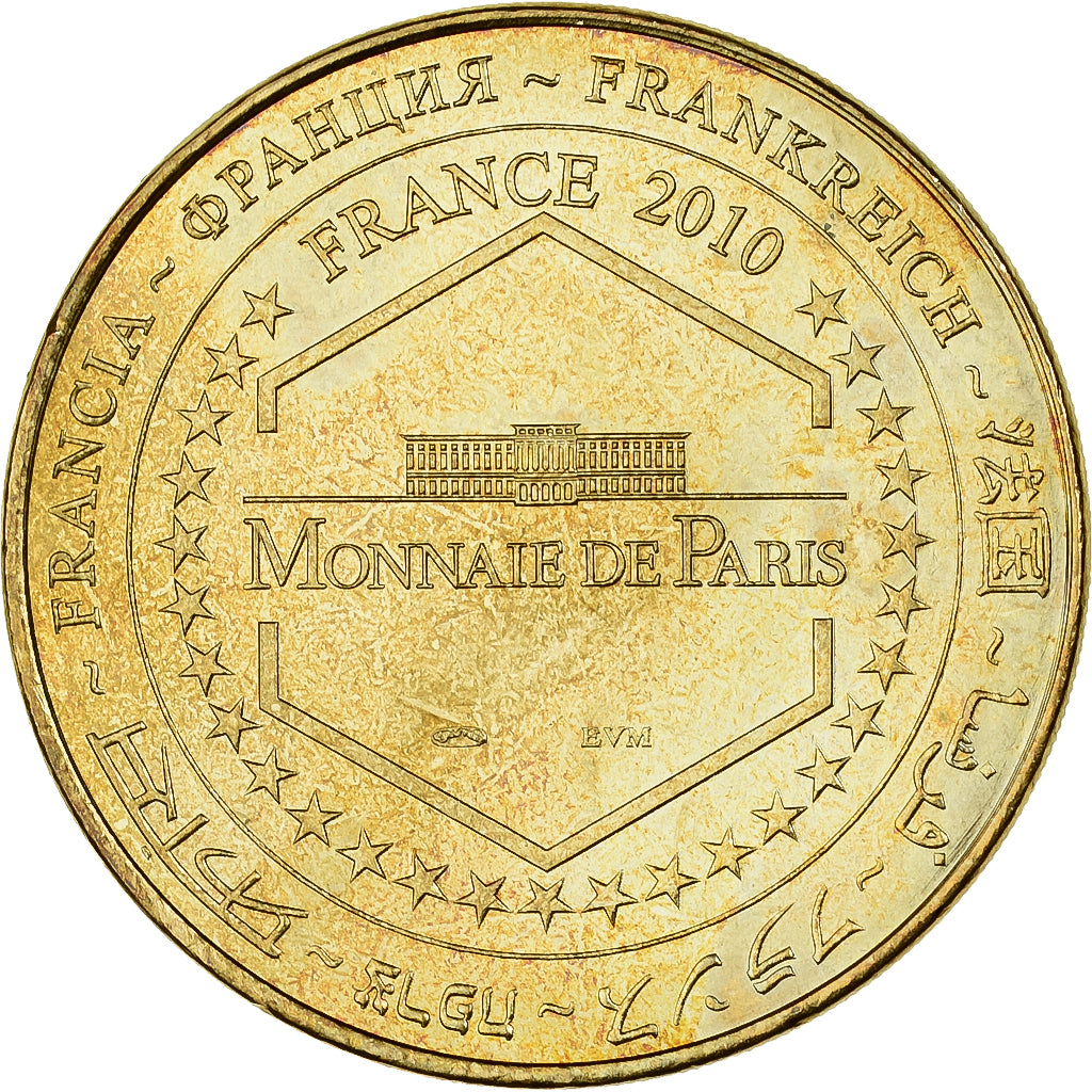 France, Tourist token, Arromanches, 360, 2010, MDP, Copper-nickel Aluminium