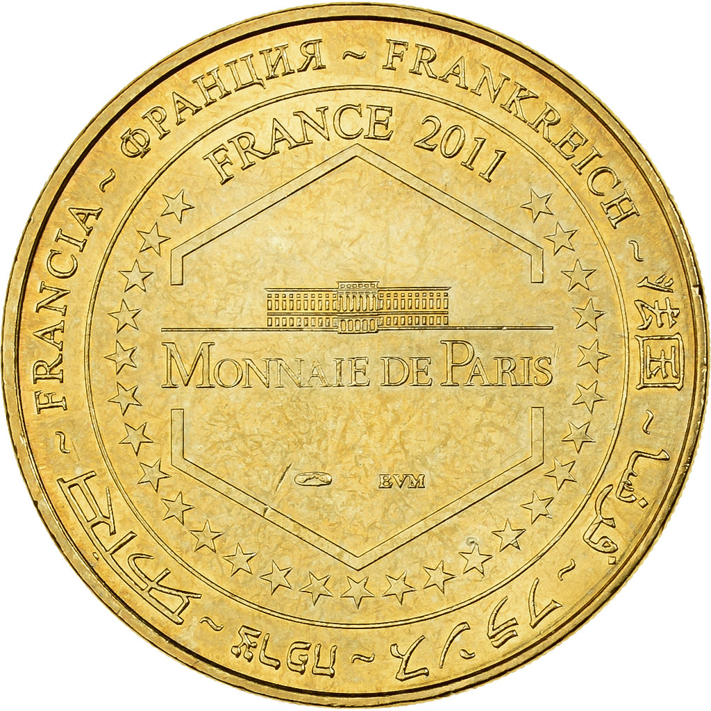 France, Tourist token, Sainte-Mère-l'Eglise - Musée Airborne, 2011, MDP