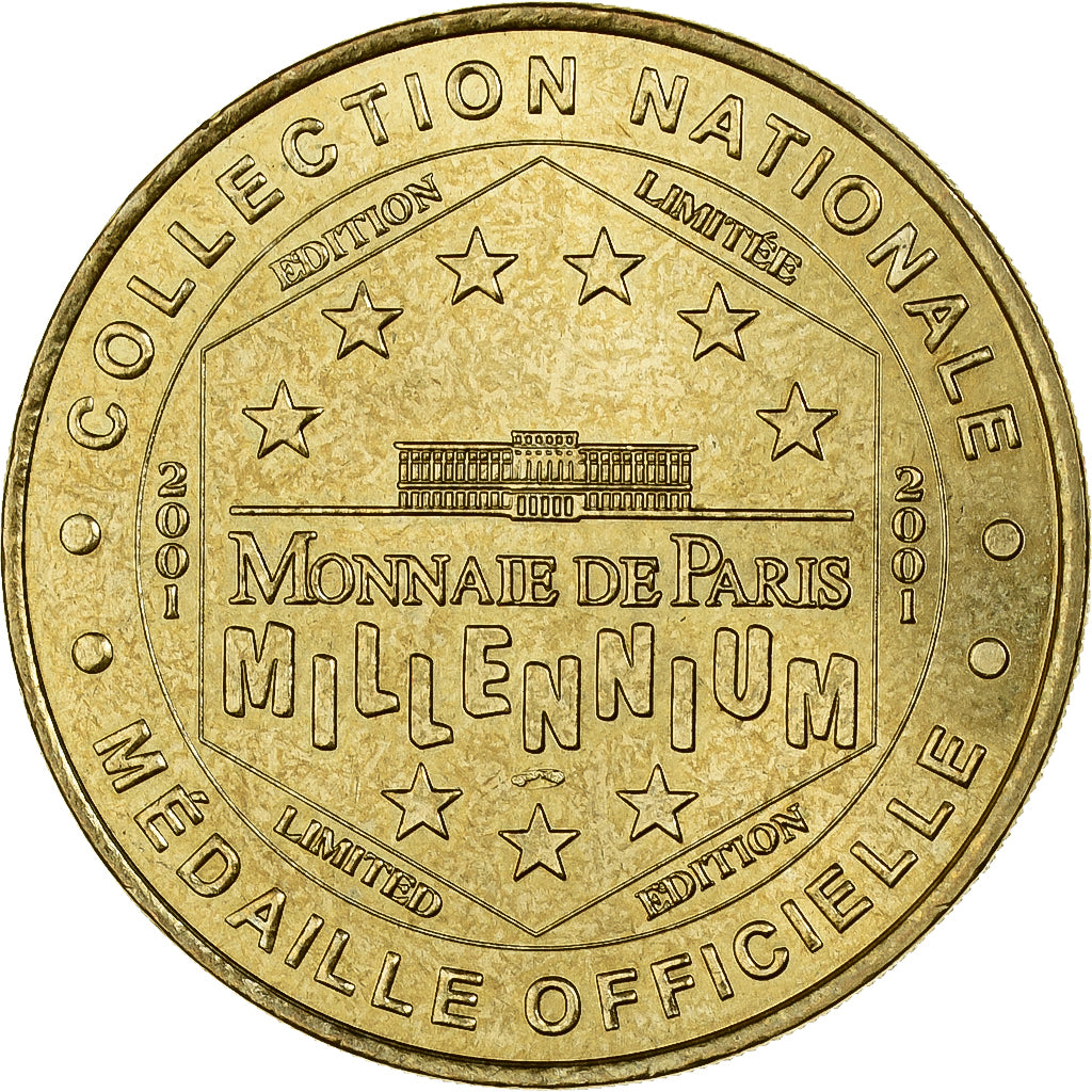 France, Tourist token, La Défense - Le toit de la Grande Arche, 2001, MDP