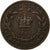 TERRA NOVA, Victoria, 1 Cent, 1865, London, Bronze, VF(20-25), KM:1