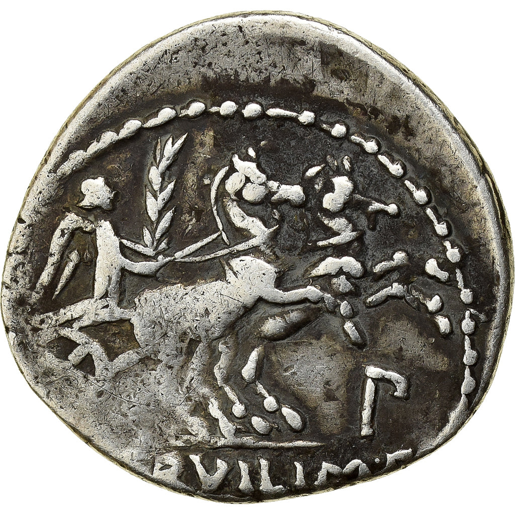Servilia, Denier, 100 av. J.-C., Rome, Argent, TB, Crawford:328/1