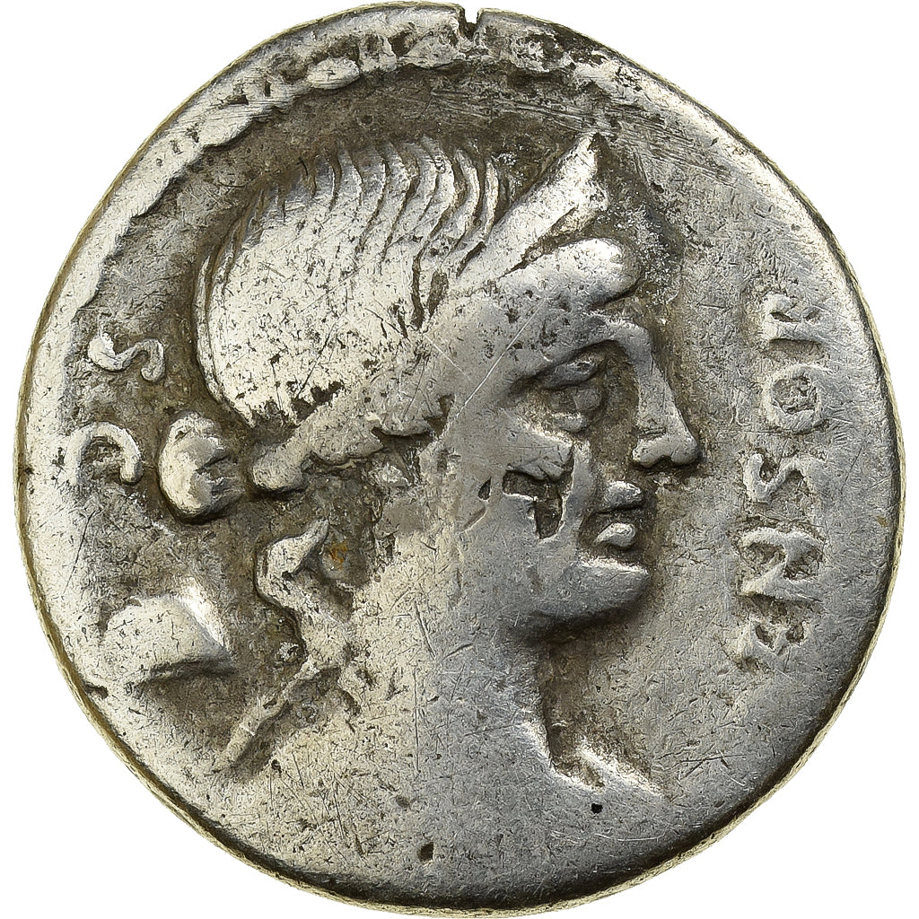 Farsuleia, Denarius, 75 BC, Rome, Prata, VF(20-25), Crawford:392/1b