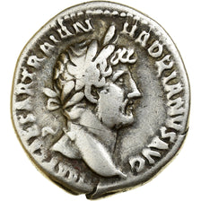 Hadrius, Denarius, 121-123, Rome, Zilver, FR+, RIC:525