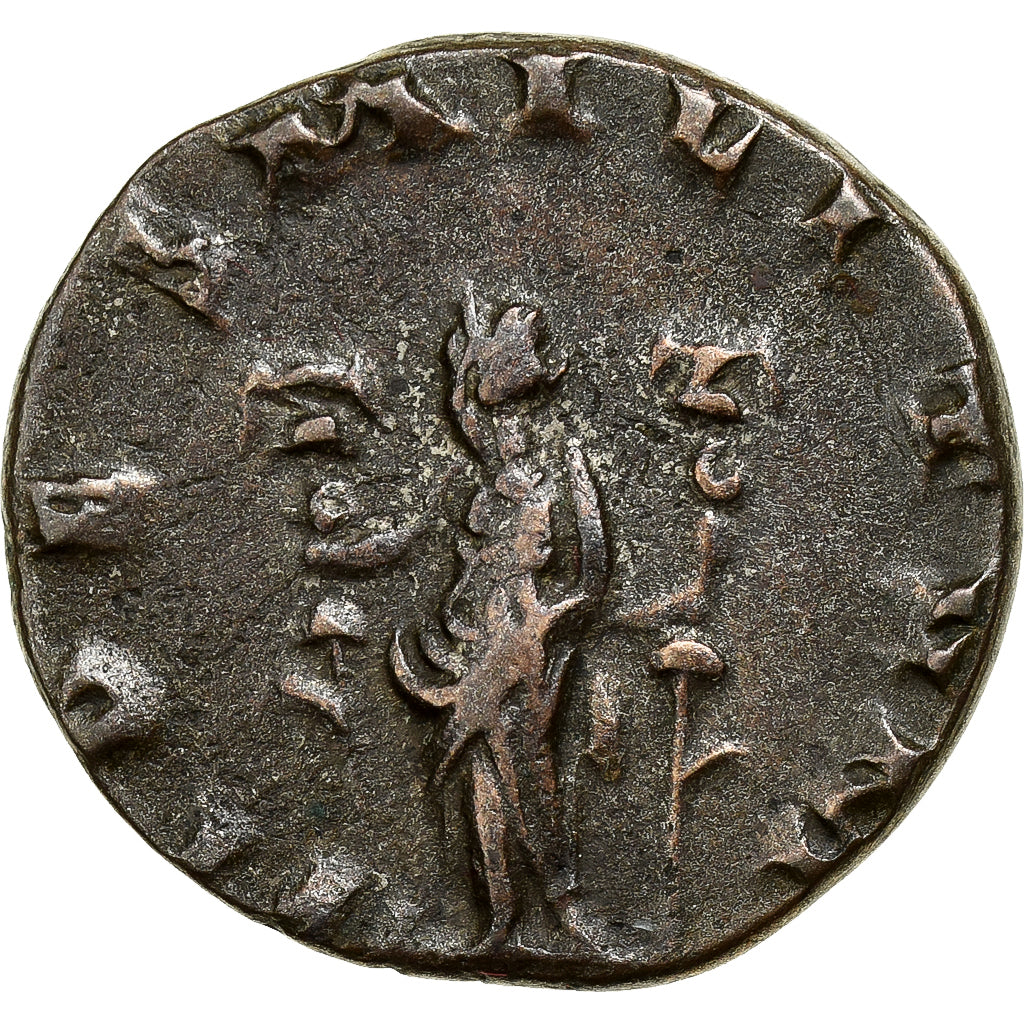 Valerian I, Antoninianus, 255-256, Rome, Vellón, BC+, RIC:90