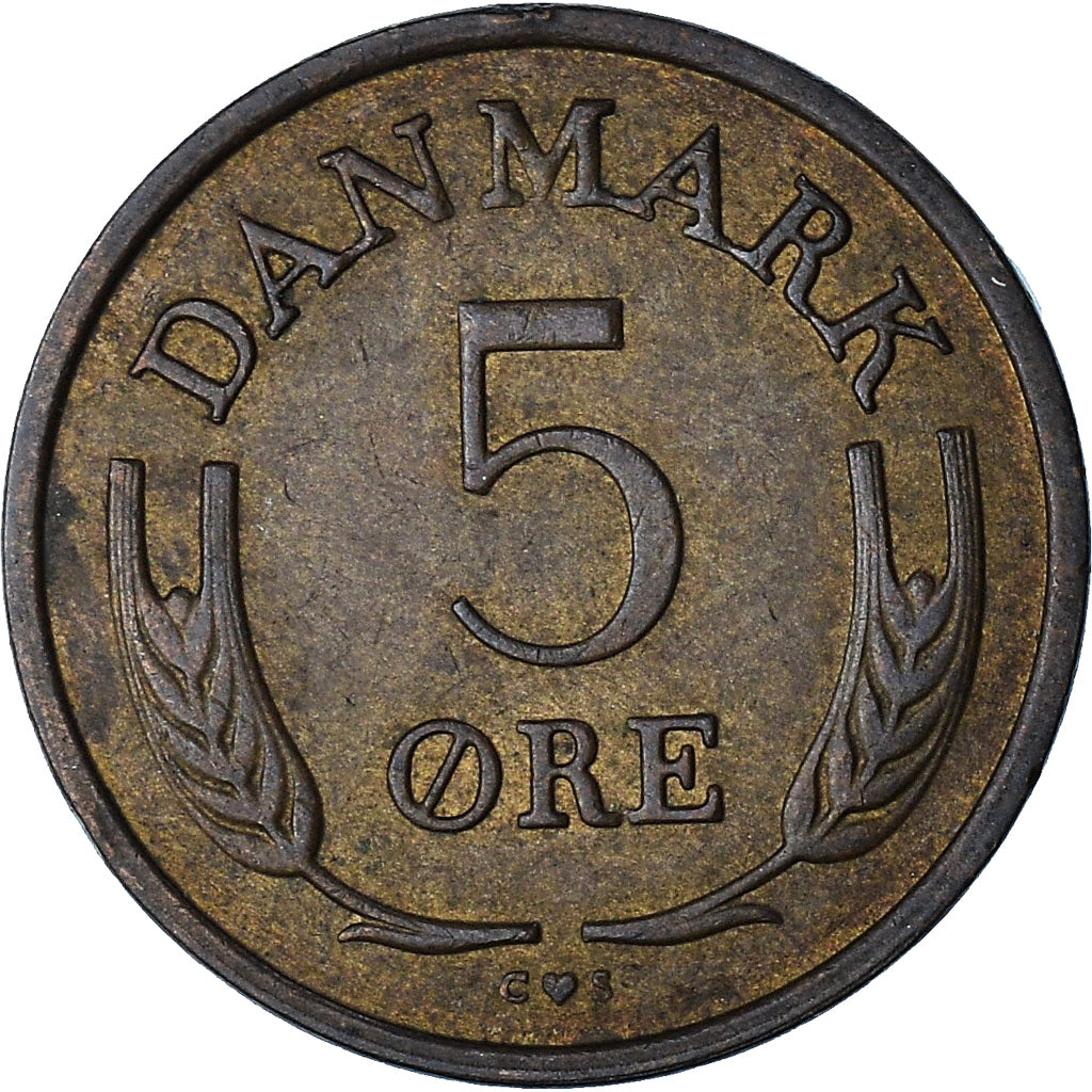 Dinamarca, 5 Öre, 1968