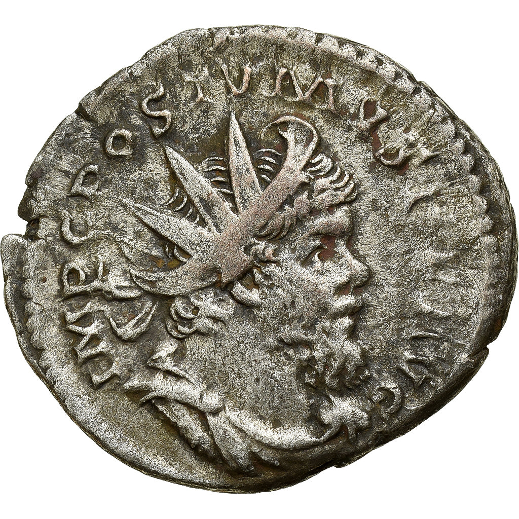Postumus, Antoninianus, 264-265, Trier, Vellón, BC+