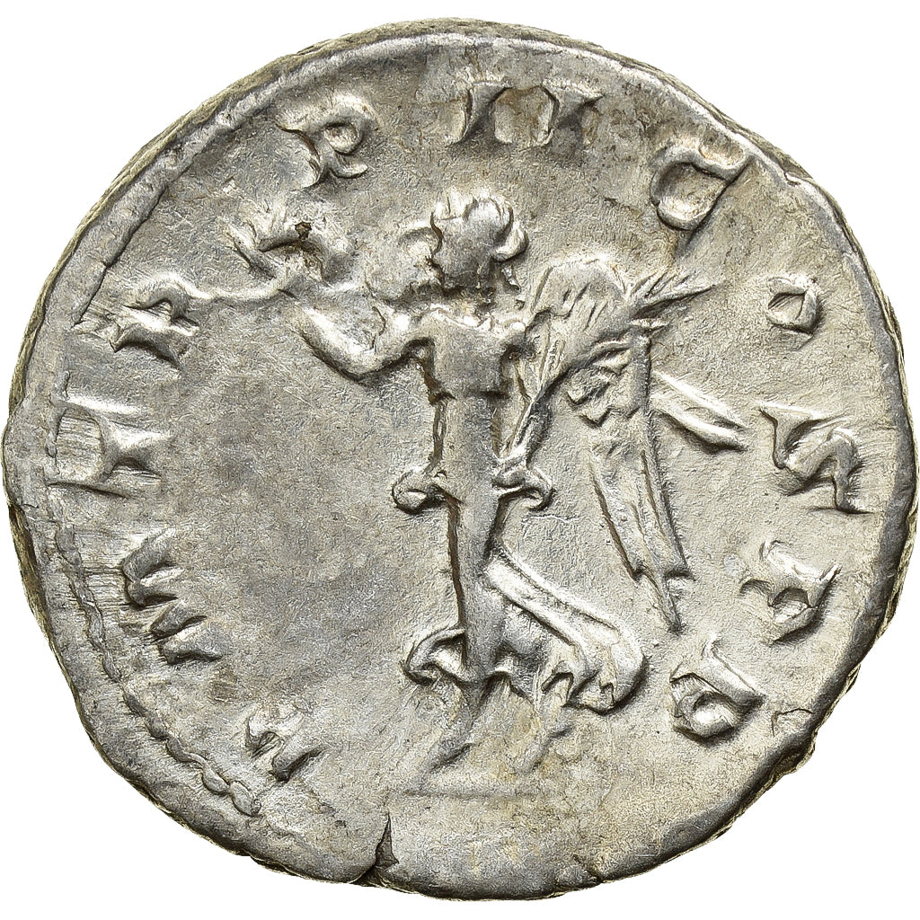 Gordian III, Antoninianus, 239, Rome, Plata, BC+, RIC:19