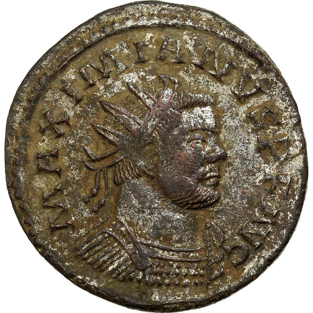 Maximianus, Antoninianus, 295, Lyon - Lugdunum, Vellón, BC+, RIC:408