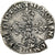 Francia, Henri III, 1/2 Franc au col plat, 1586, Bordeaux, Plata, BC+