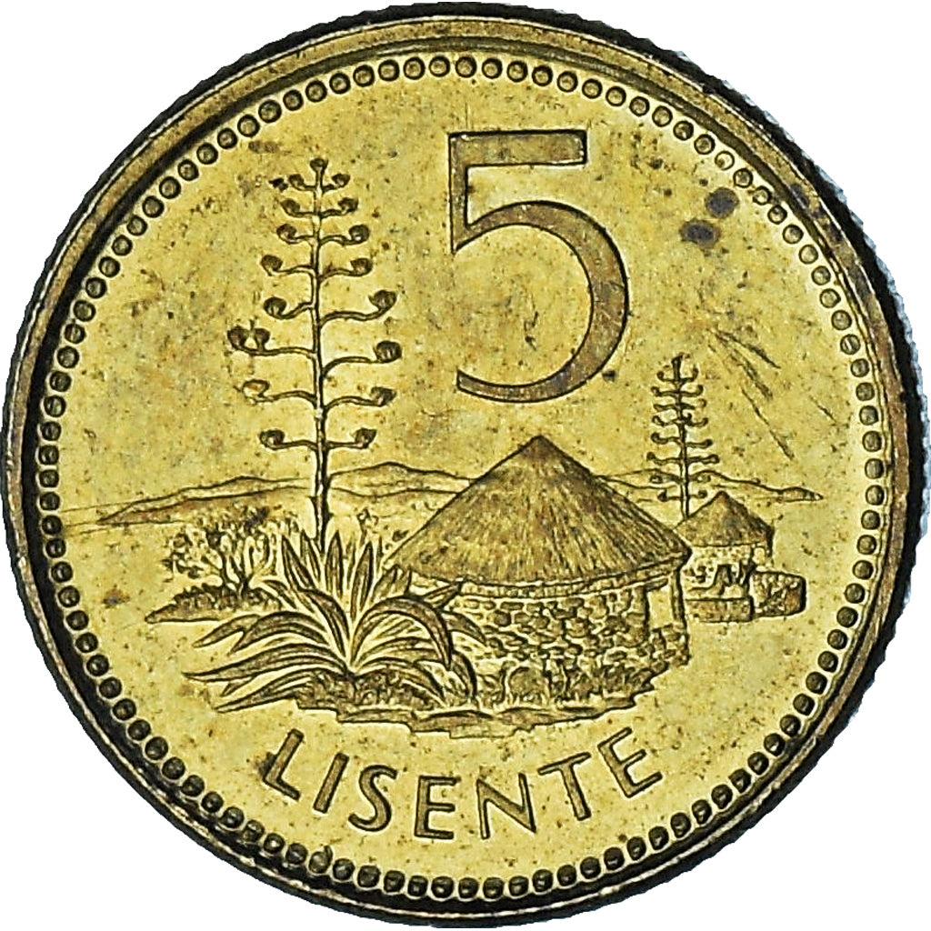 Lesoto, 5 Licente, Lisente, 1998