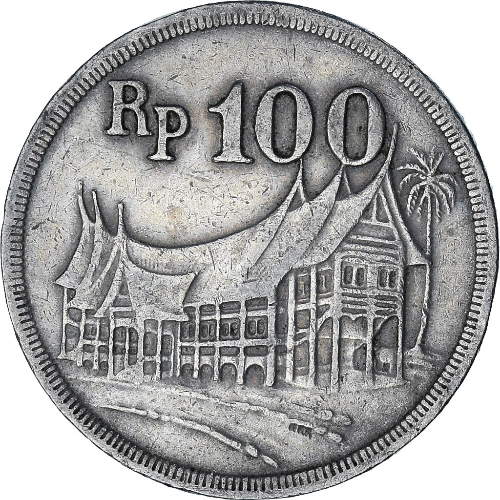 Indonesien, 100 Rupiah, 1973