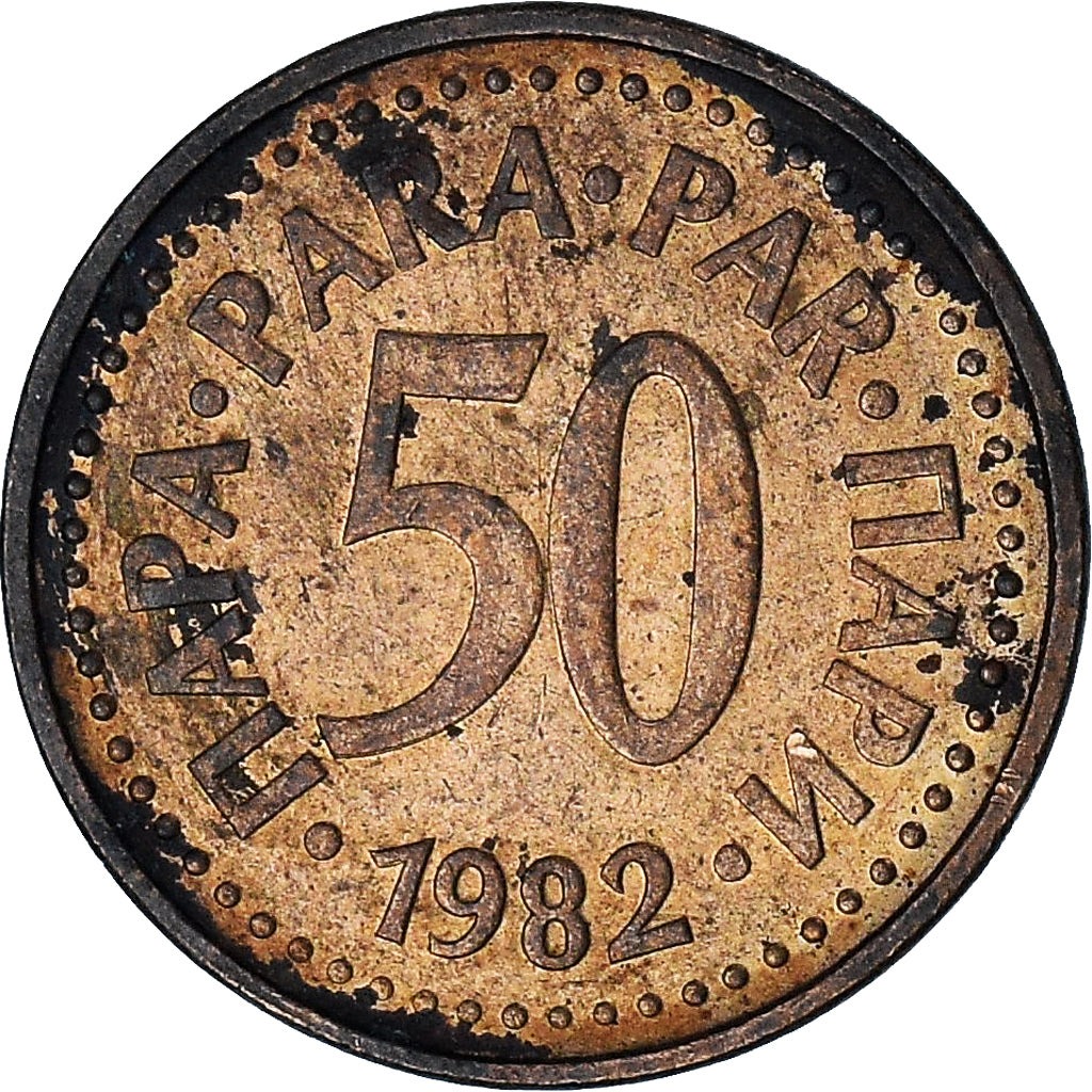 Yugoslavia, 50 Para, 1982