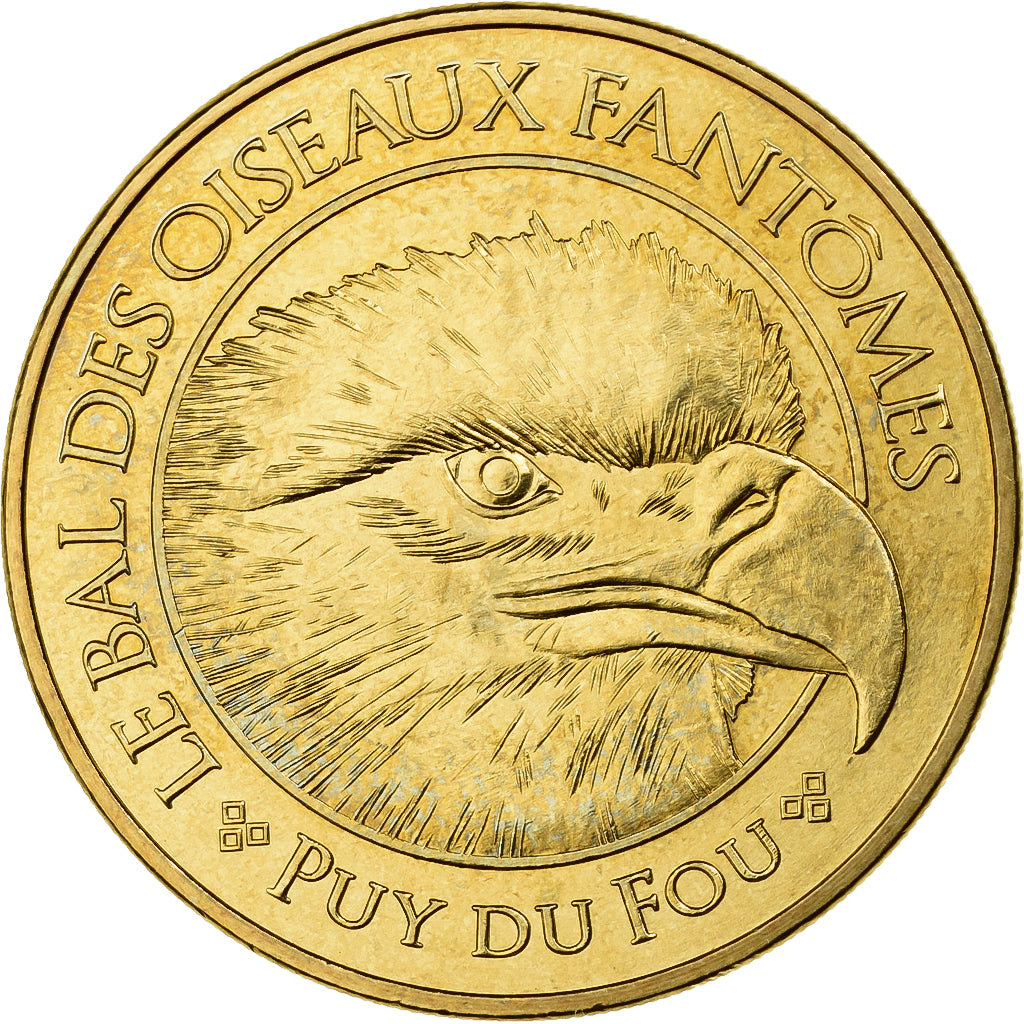 Francia, Tourist token, Le bal des oiseaux fantômes, Puy du Fou, 2013, MDP