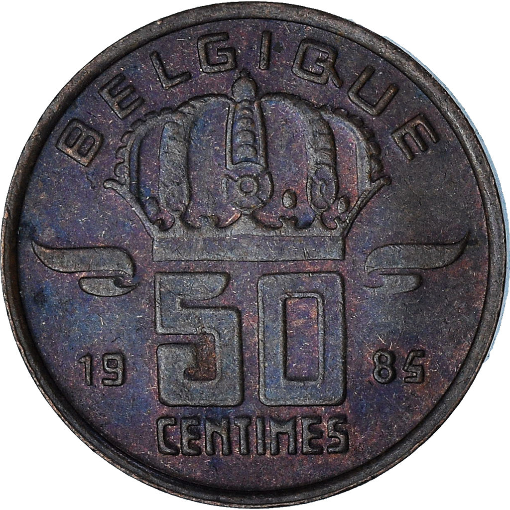 België, 50 Centimes, 1985