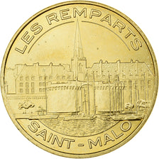 França, Tourist token, Saint-Malo - les remparts, 2014, MDP, Cuproníquel
