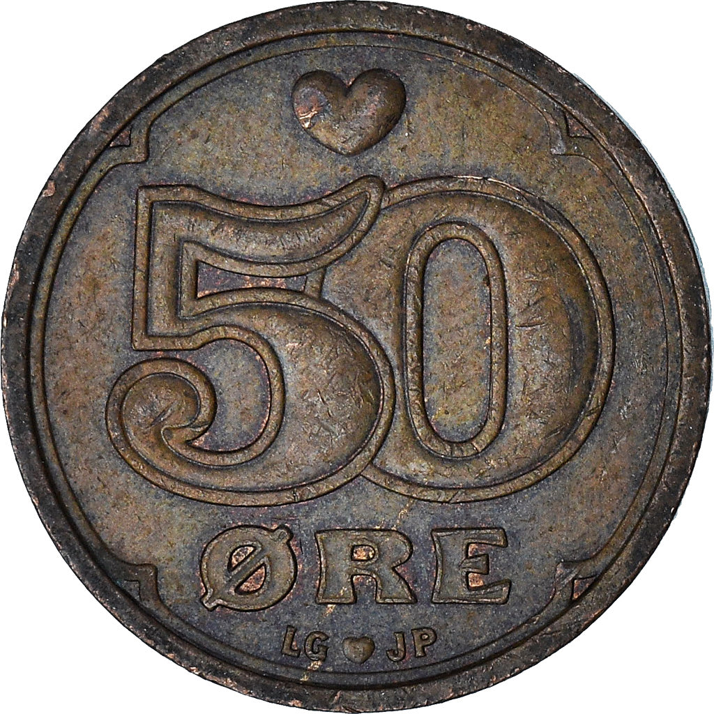 Danimarca, 50 Öre, 1996