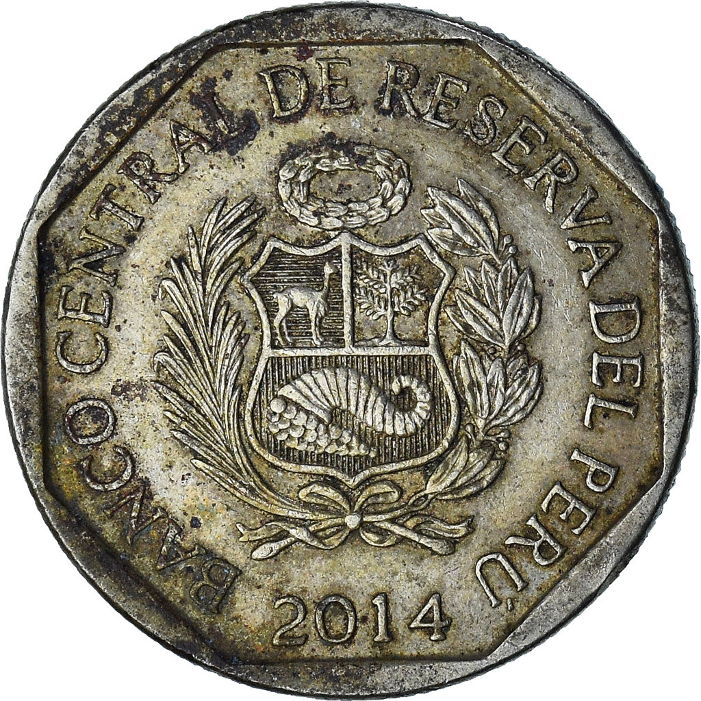 Pérou, 50 Centimos, 2014