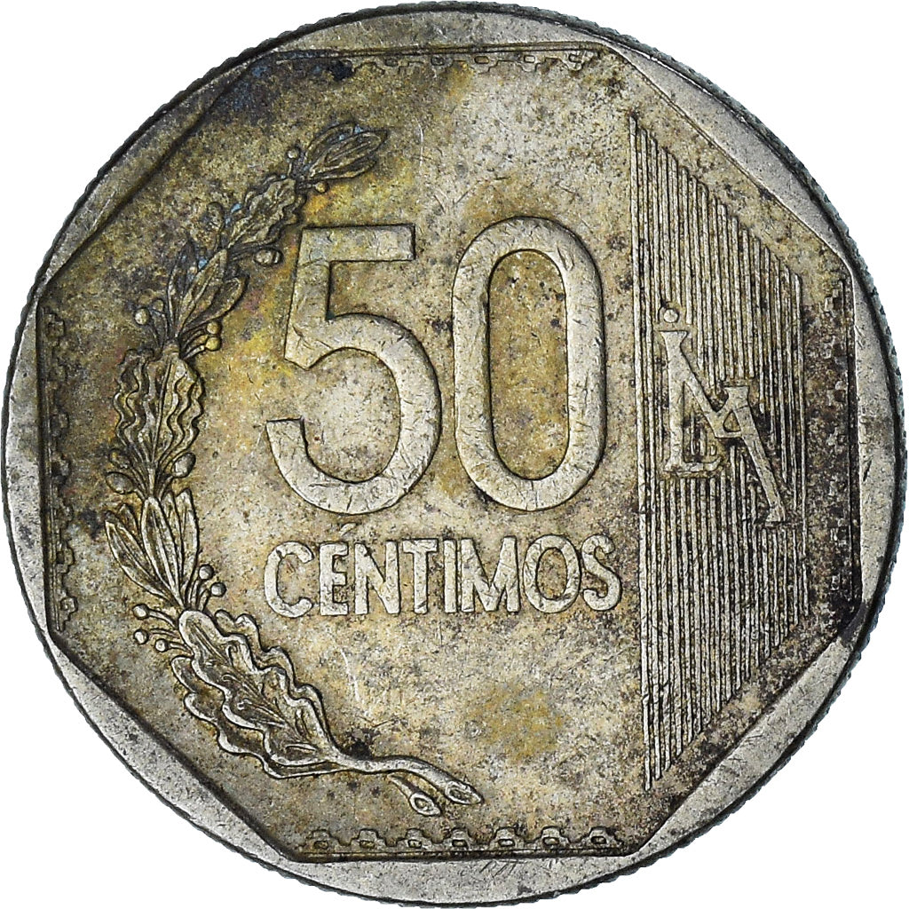 Pérou, 50 Centimos, 2014