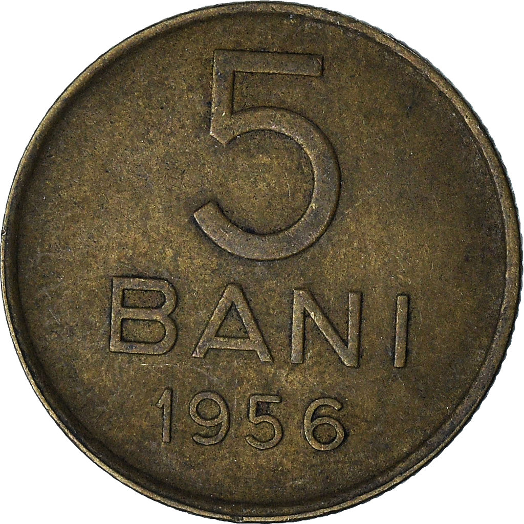 Romania, 5 Bani, 1956
