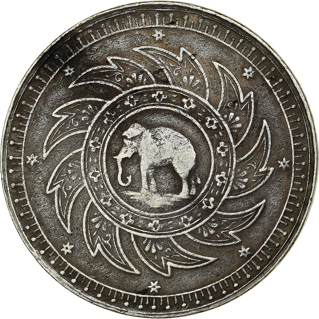Thailand, Rama IV, 1 Baht, n.d. (1860), Silber, SS