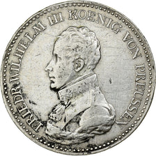 Prussia, Friedrich Wilhelm III, 1 Thaler, 1818, Berlin, Silver, VF(30-35)