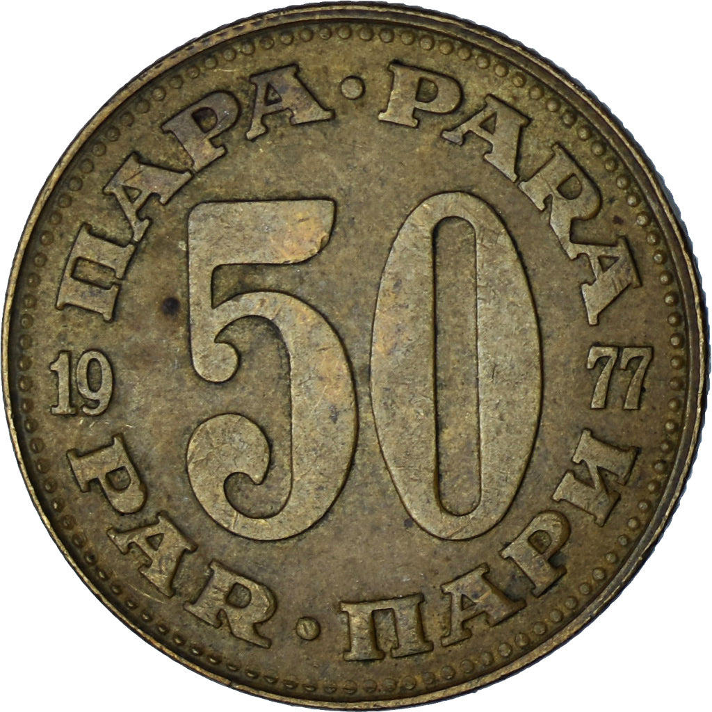 Jugosławia, 50 Para, 1977