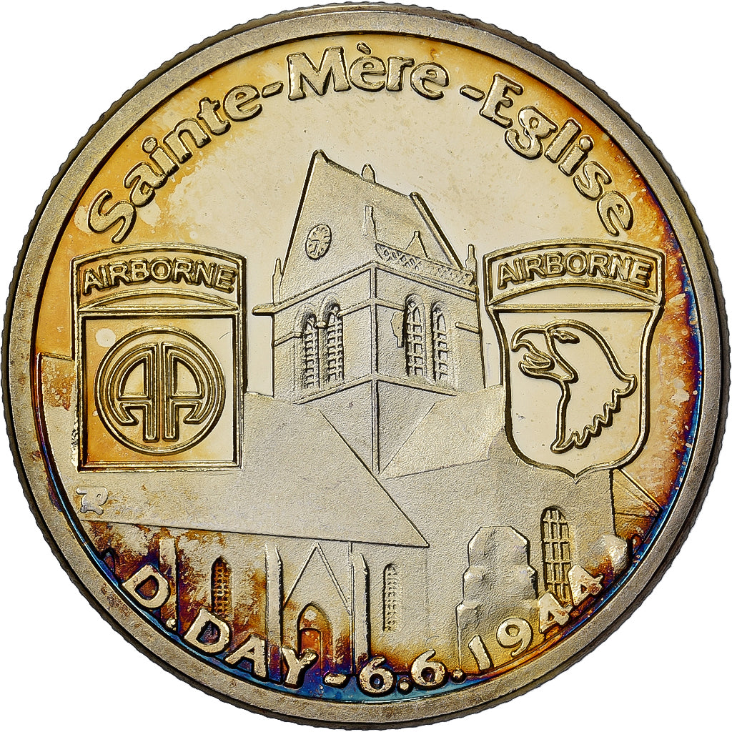Frankreich, Medaille, Sainte-Mère-l'Eglise - Musée Airborne, Stahl
