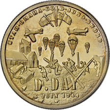 France, Medal, Utah Omaha Gold Juno Sword - D Day, Steel