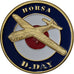 Frankreich, Medaille, D.Day - Horsa et Spitfire, Stahl, Colourized, UNZ