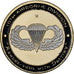 Francja, medal, Airborne - 101 st Division, Stal, Colourized, MS(63)