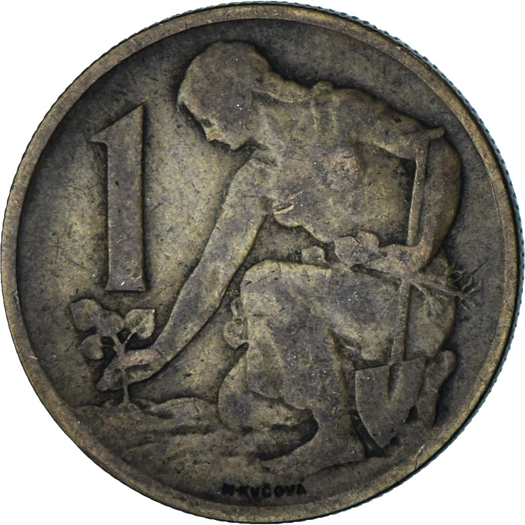 Checoslovaquia, 1 Koruna, 1962