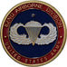 France, Medal, Airborne - 82nd division, Steel, Colourized, MS(63)