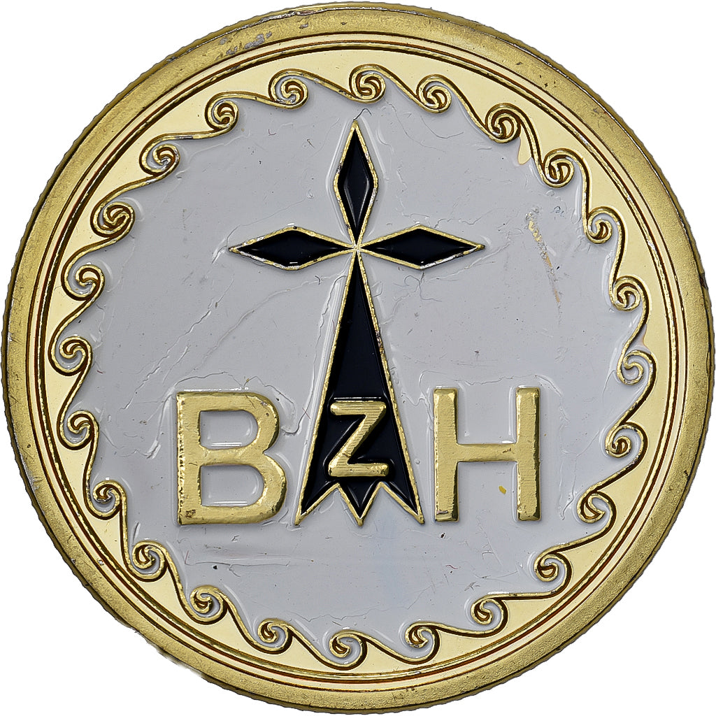 Frankreich, Medaille, La Bretagne celtique, BZH, Undated (2013), Stahl