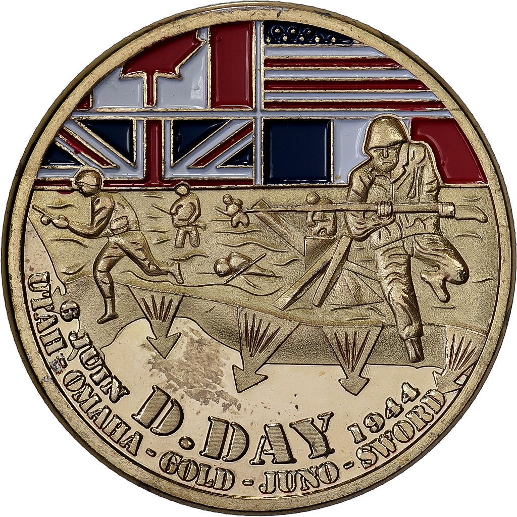 Frankreich, Medaille, Normandie, D-Day, Plages du débarquement, Undated (2013)