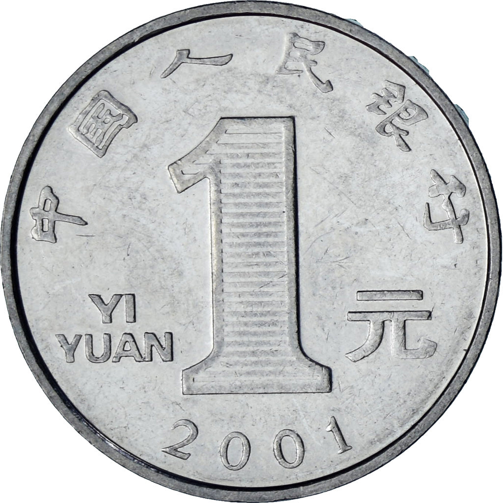 China, Yuan, 2001