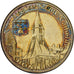 Frankreich, Medaille, Honfleur - Eglise Ste Catherine, Stahl, Colourized, UNZ