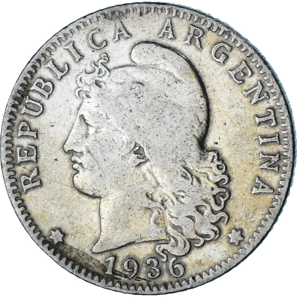 Argentina, 20 Centavos, 1936