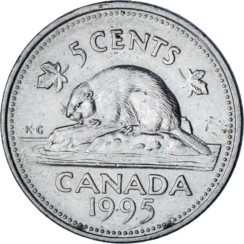 Canadá, 5 Cents, 1995