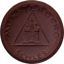 ALEMANHA, REPÚBLICA DE WEIMAR, Stadt Münsterberg, 10 Pfennig, undated (1921)