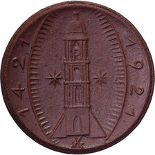 Weimar Republic, Stadt Amberg, 25 Pfennig, 1921, MS(63), Porcelain