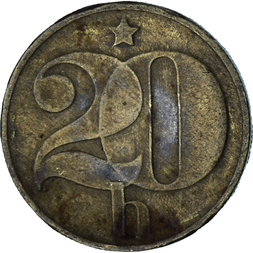 Czechosłowacja, 20 Haleru, 1976