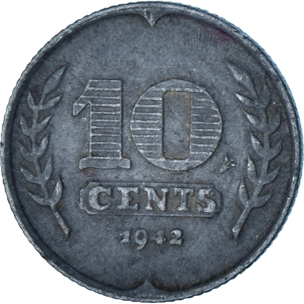 Países Bajos, 10 Cents, 1942