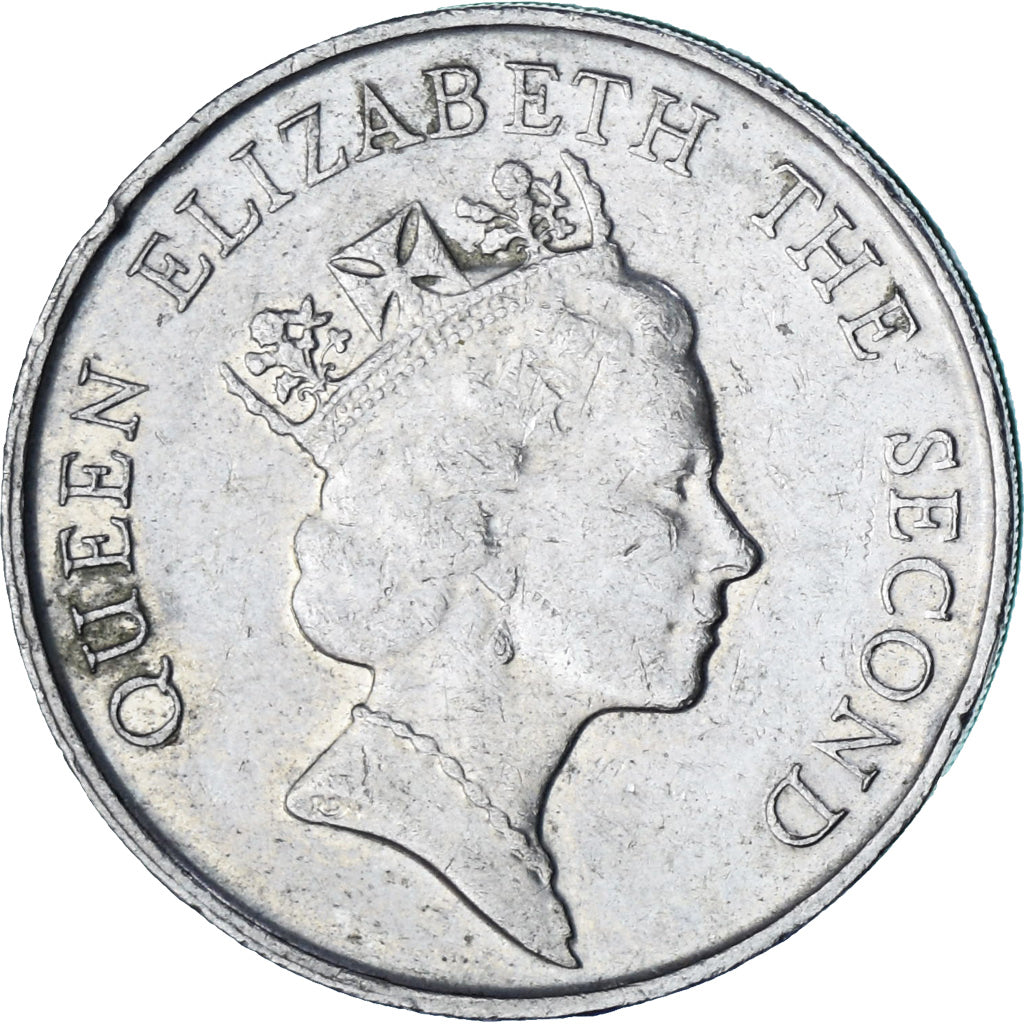 Hong Kong, 5 Dollars, 1988