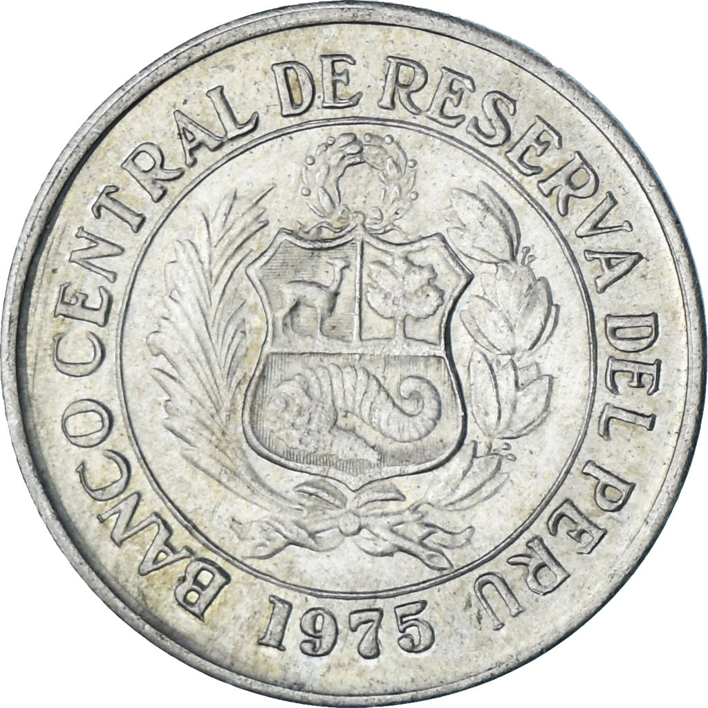 Pérou, 5 Soles, 1975