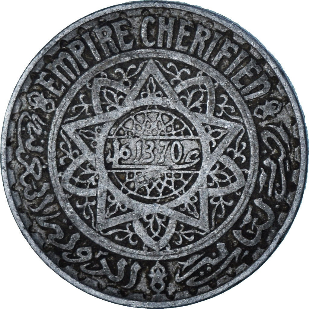 Marokko, 5 Francs, AH 1370/1951