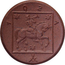 Weimar Republic, Stadt Gross-Wartenberg, 50 Pfennig, 1921, MS(63), Porcelain